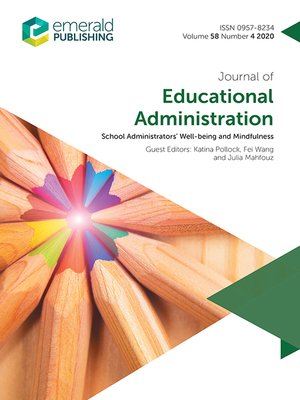 cover image of Journal of Educational Administration , Volume 58, Number 4